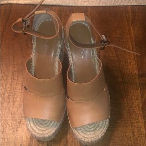 Treasure & Bond platform wedge sandal